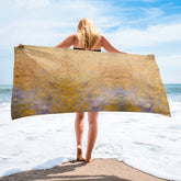 Honeycomb Harmony Texture Premium Bath Towel